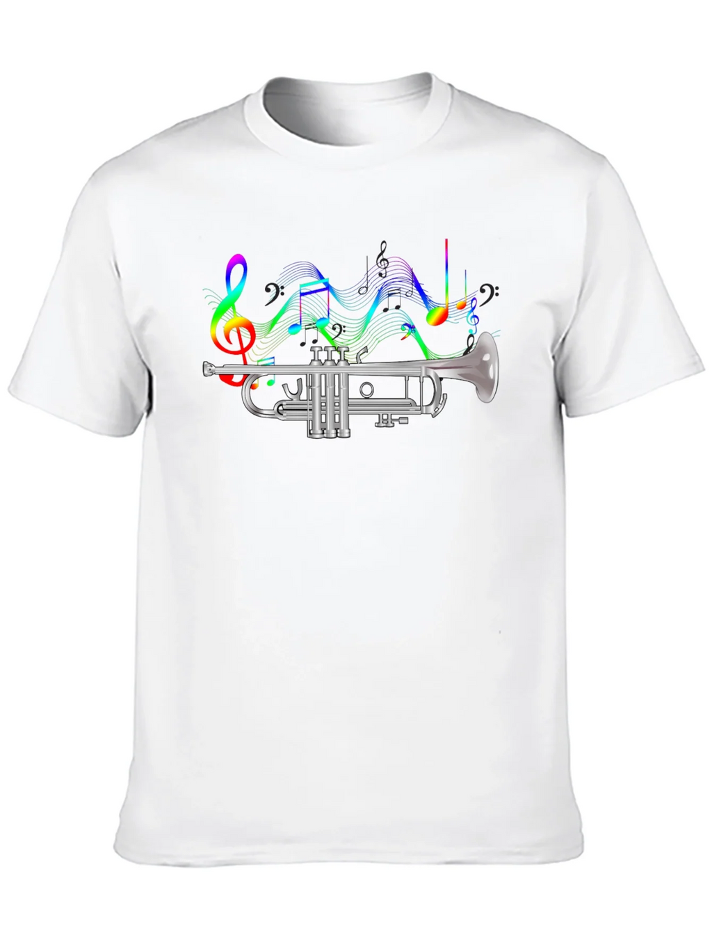 Musical Trumpet Graphic T-Shirt product image 9