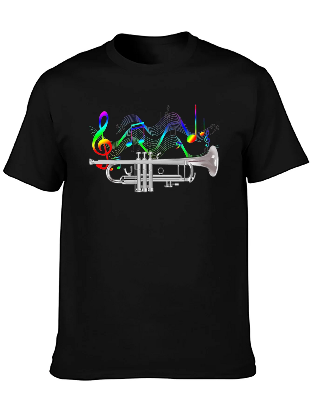 Musical Trumpet Graphic T-Shirt product image 3