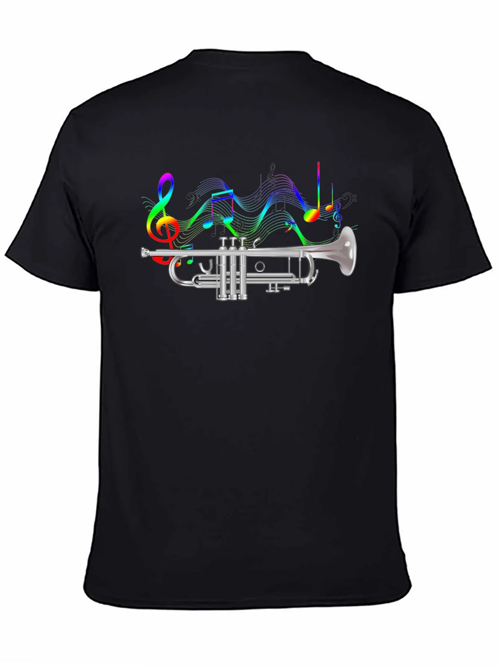 Musical Trumpet Graphic T-Shirt product image 4