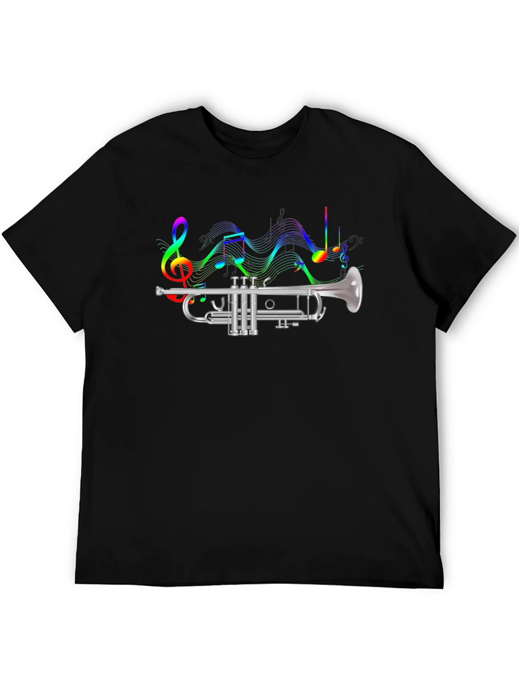 Musical Trumpet Graphic T-Shirt product image 5