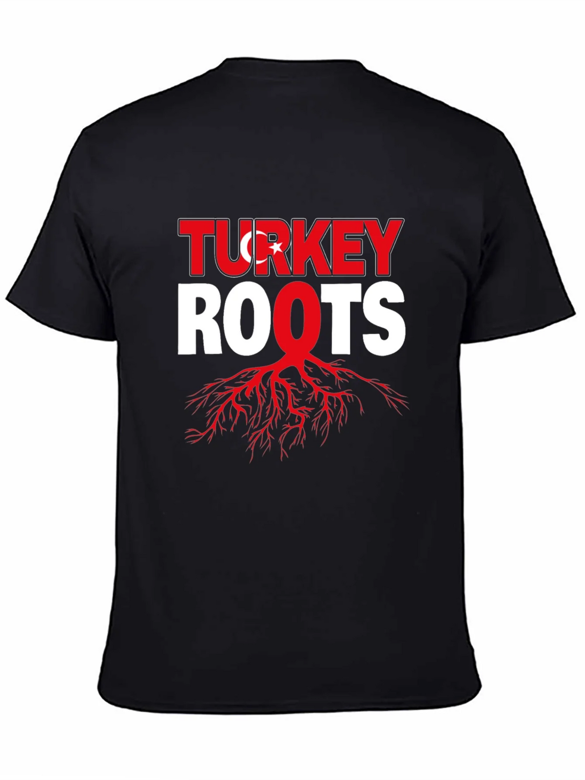 Turkey Roots Graphic Tee - Black product image 4