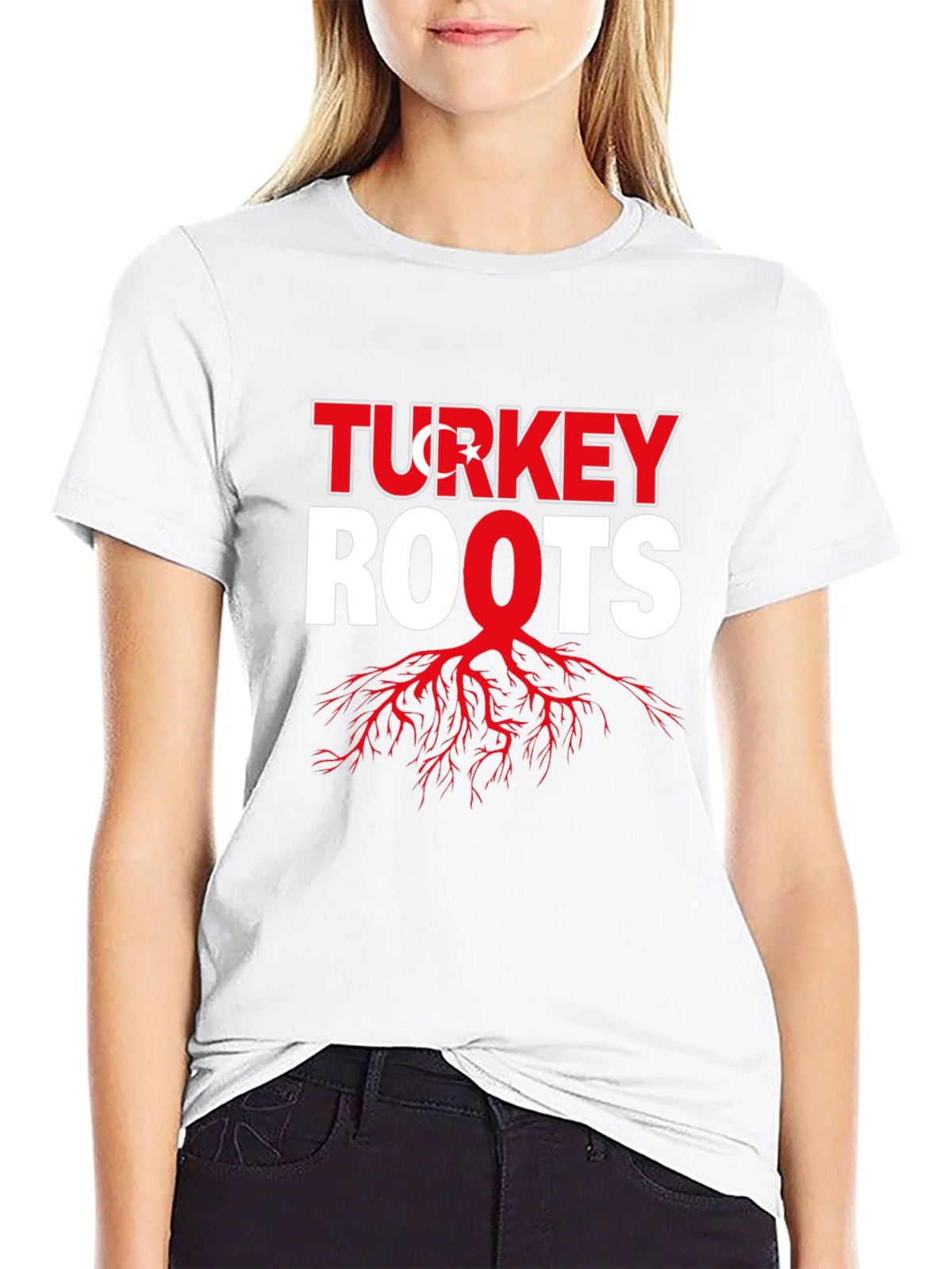 Turkey Roots Graphic Tee - Black product image 8