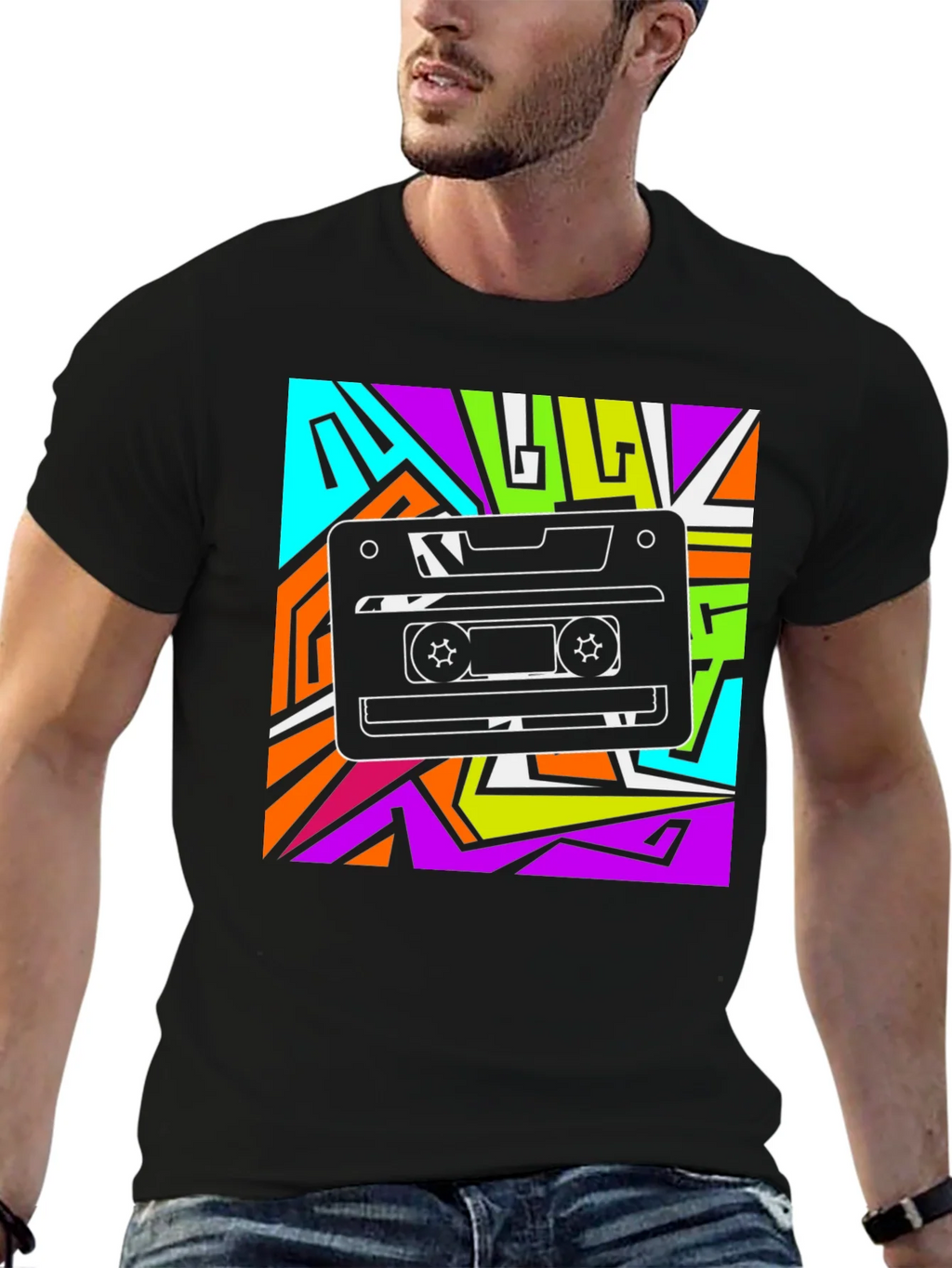 Retro Cassette Tape T-Shirt product image 6