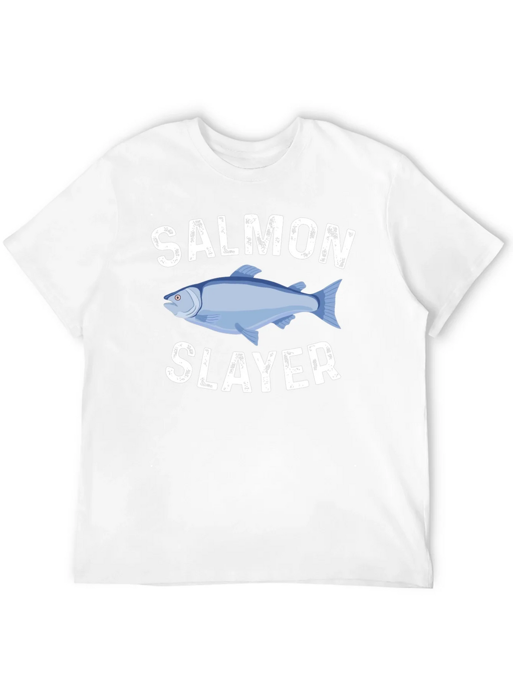 Salmon Slayer Graphic Tee - Fishing Humor T-Shirt product image 11
