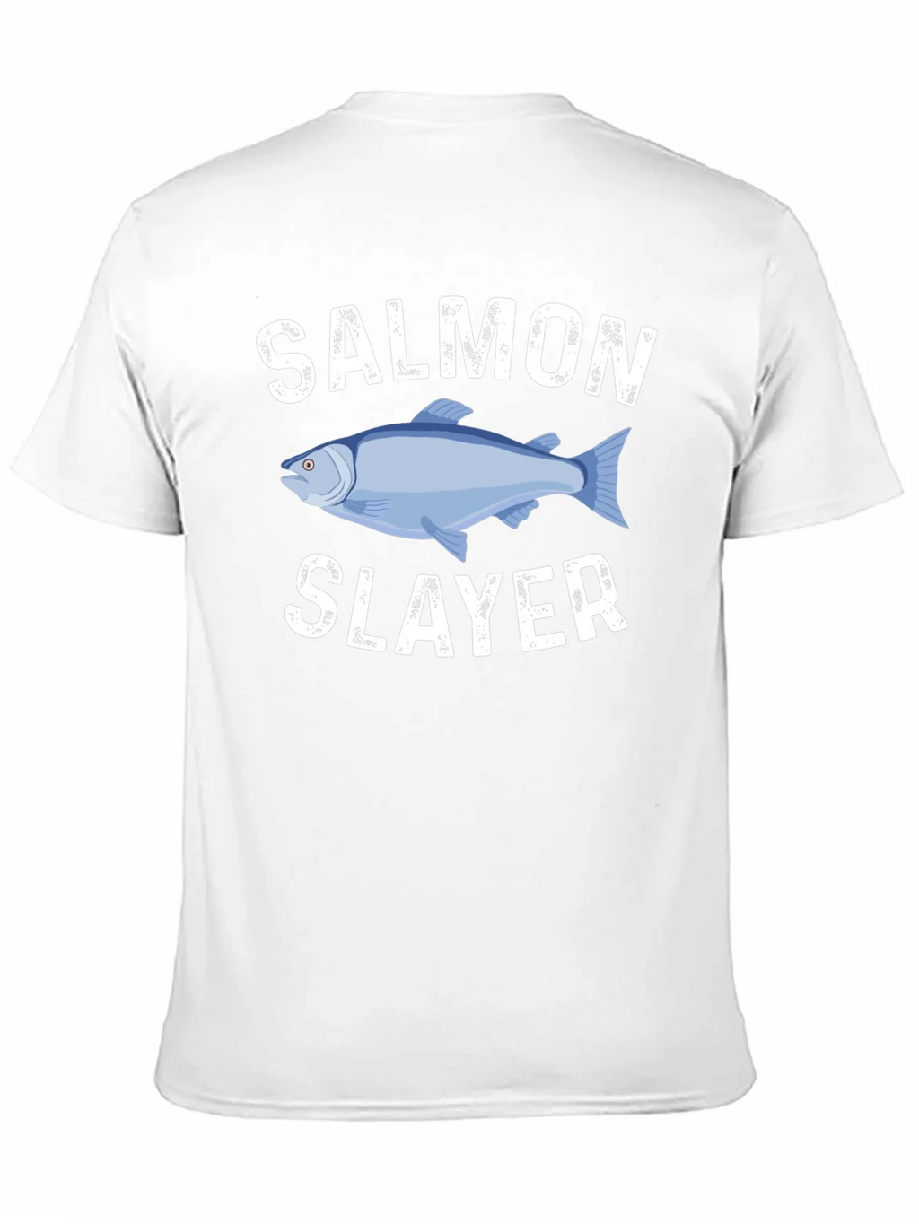 Salmon Slayer Graphic Tee - Fishing Humor T-Shirt product image 10