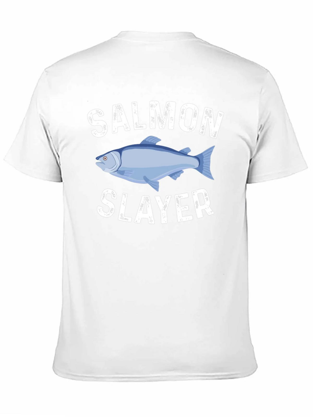 Salmon Slayer Graphic Tee - Fishing Humor T-Shirt product image 10