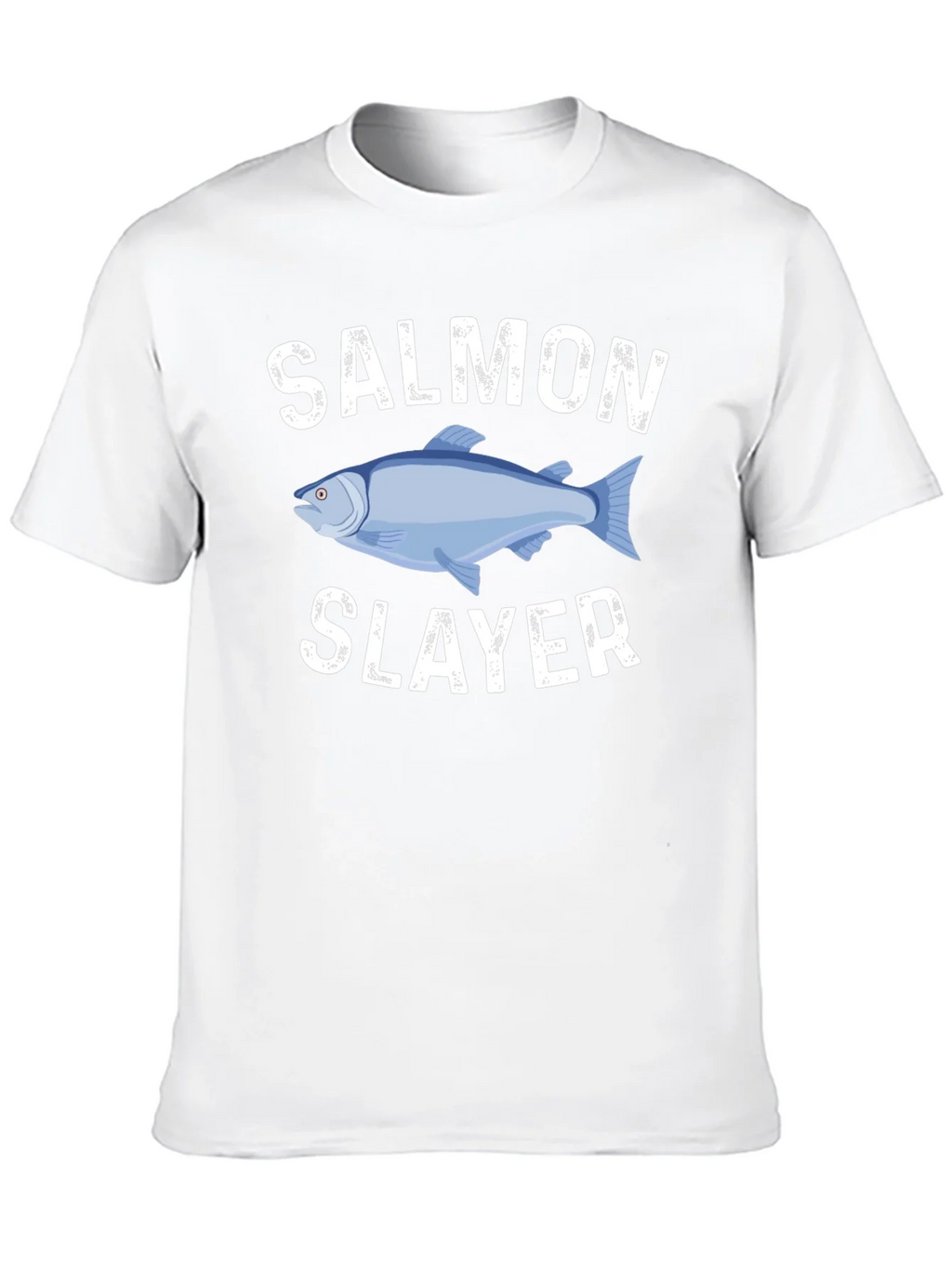 Salmon Slayer Graphic Tee - Fishing Humor T-Shirt product image 9