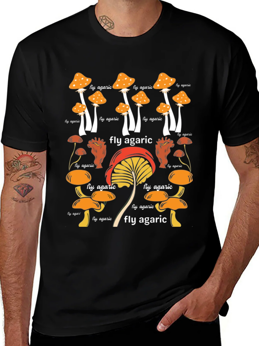 Mushroom Graphic Tee - Fly Agaric Design product image 1
