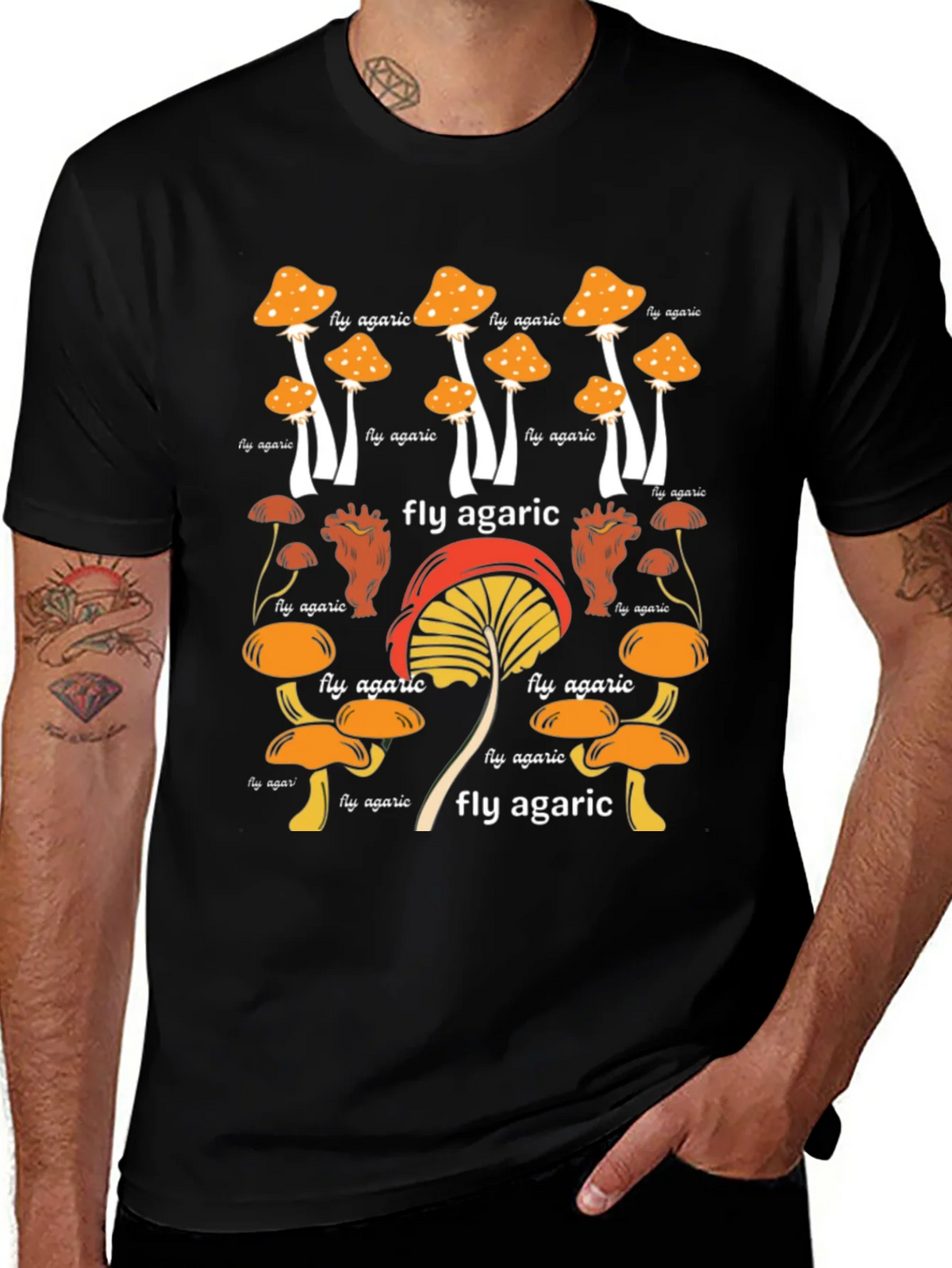 Mushroom Graphic Tee - Fly Agaric Design product image 1