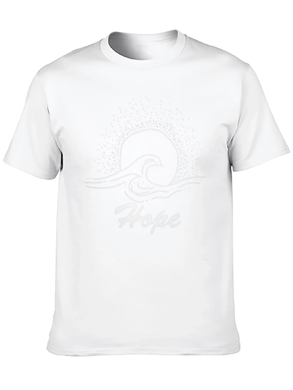 Hope Graphic Tee - Black Cotton T-Shirt product image 9