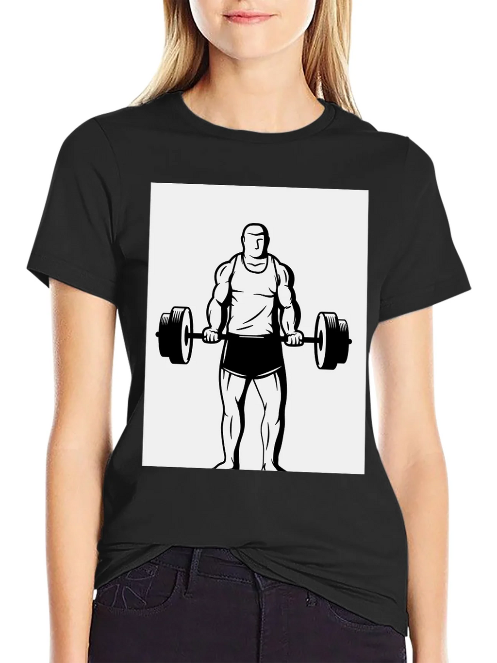 Weightlifter Graphic T-Shirt product image 2