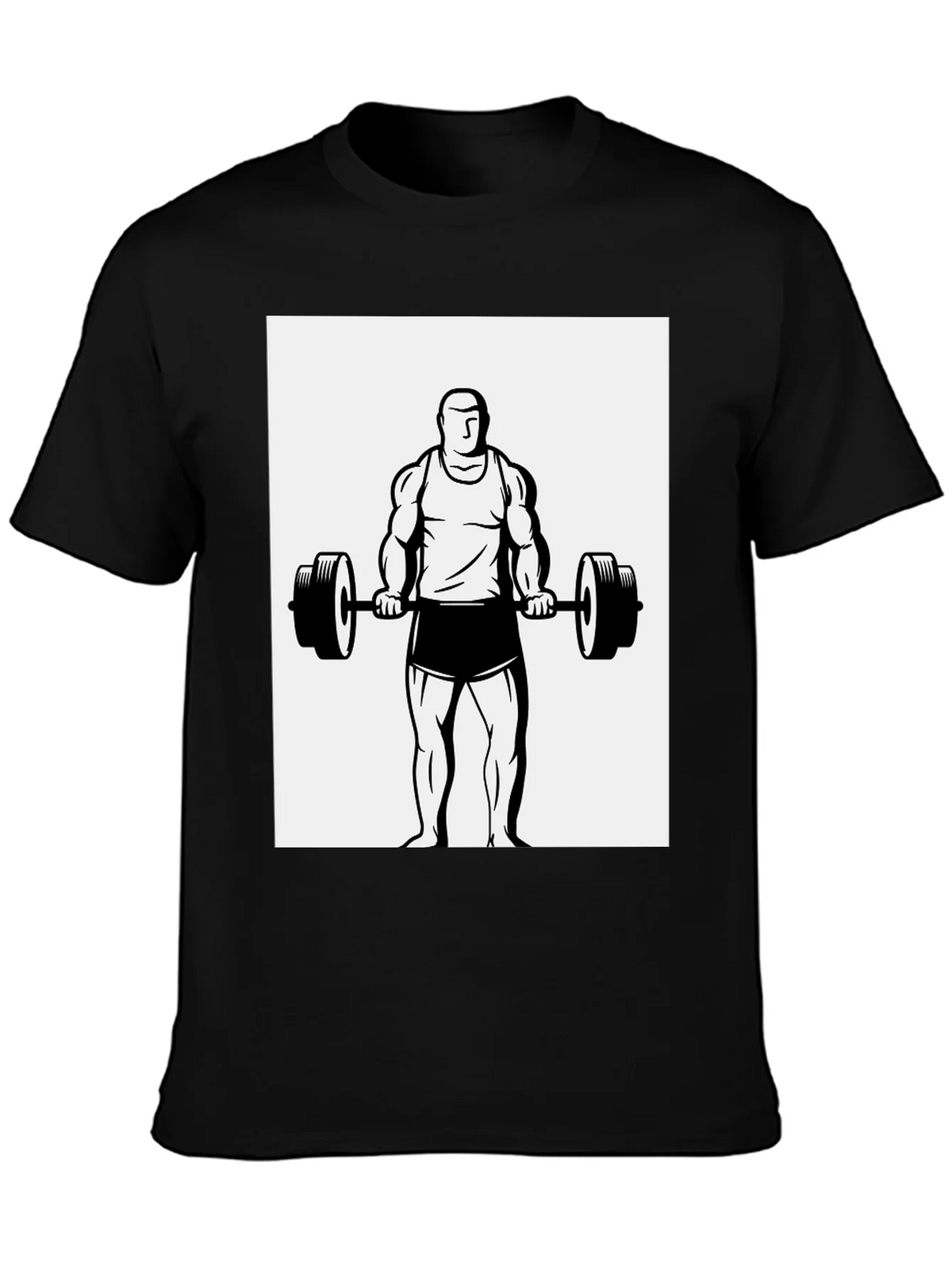 Weightlifter Graphic T-Shirt product image 3