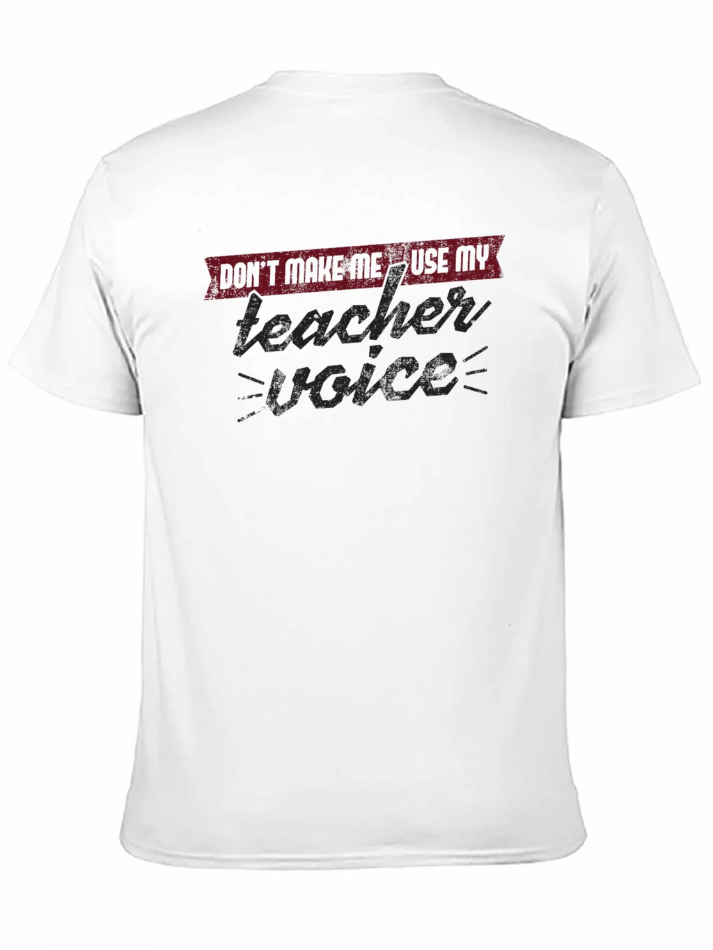 Teacher Voice T-Shirt - Funny Educator Apparel product image 8