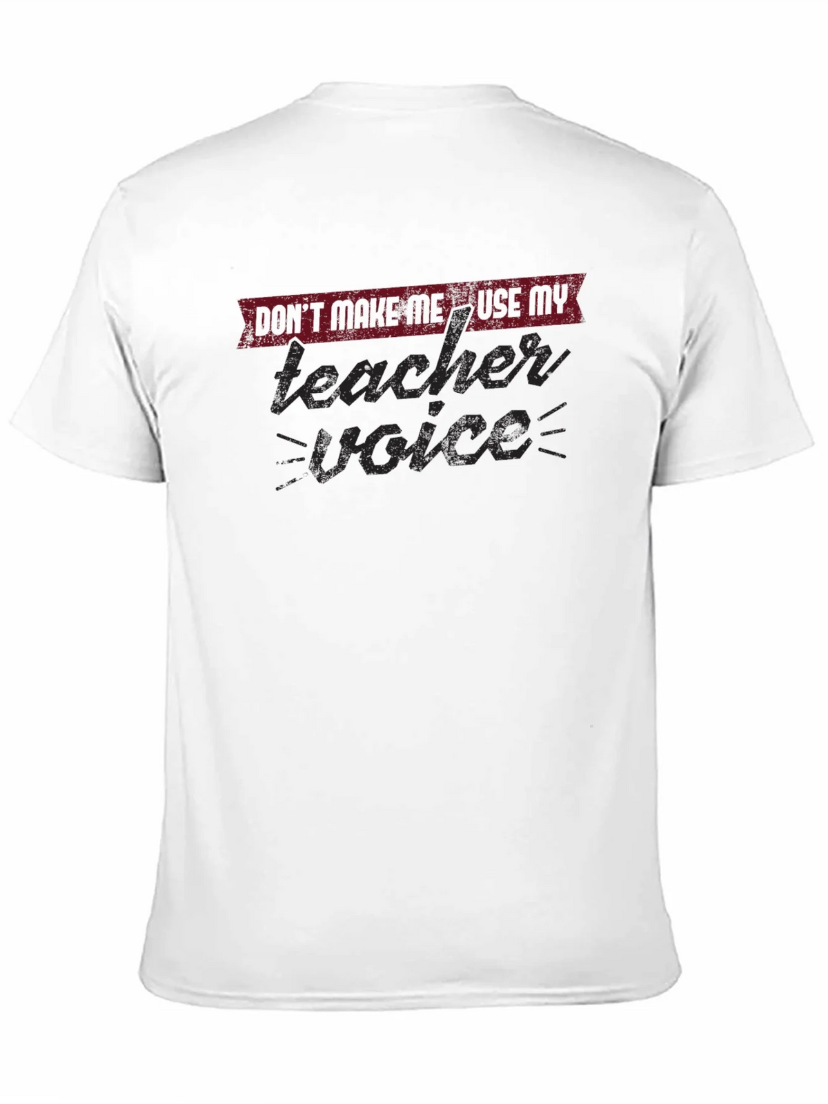 Teacher Voice T-Shirt - Funny Educator Apparel product image 8