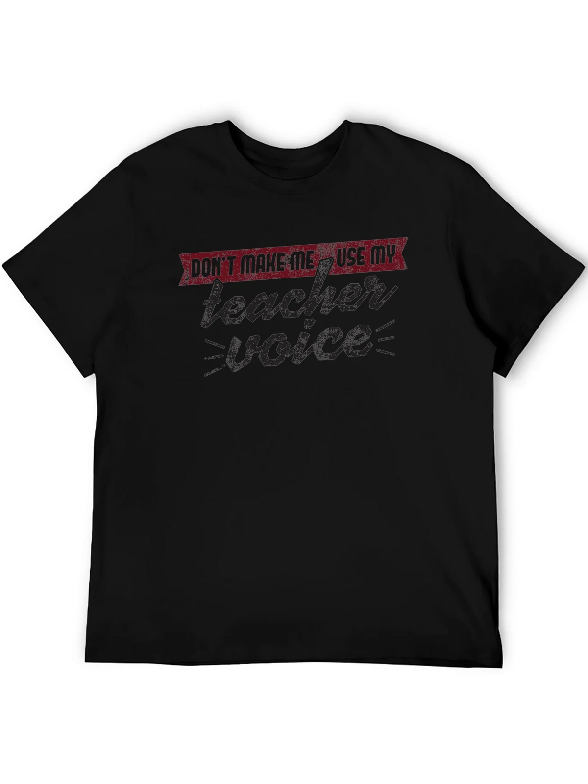 Teacher Voice T-Shirt - Funny Educator Apparel product image 4