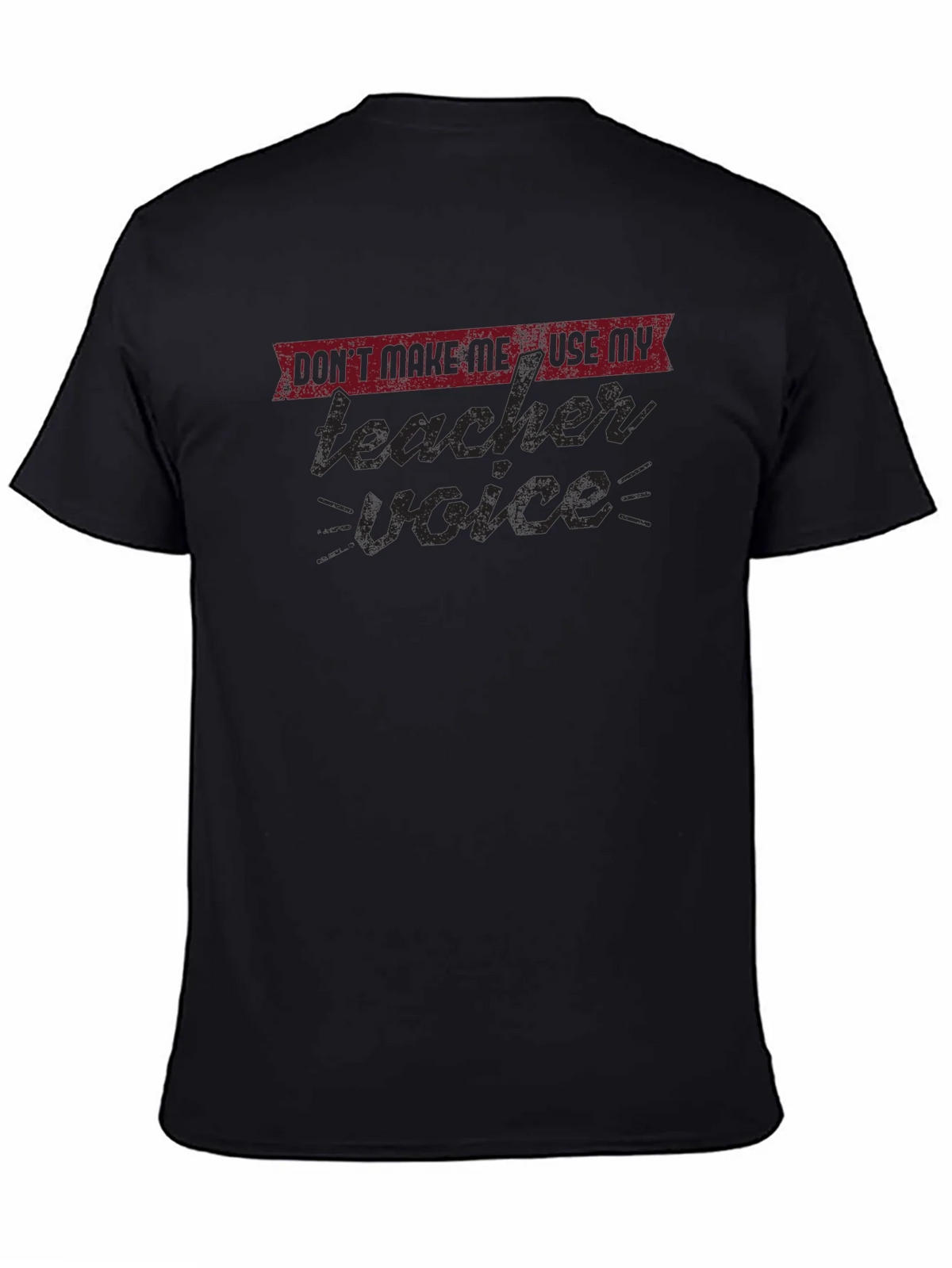 Teacher Voice T-Shirt - Funny Educator Apparel product image 3