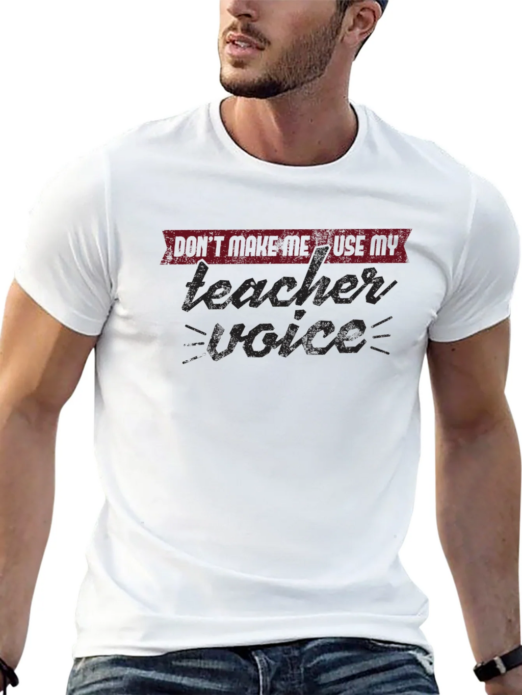 Teacher Voice T-Shirt - Funny Educator Apparel product image 9