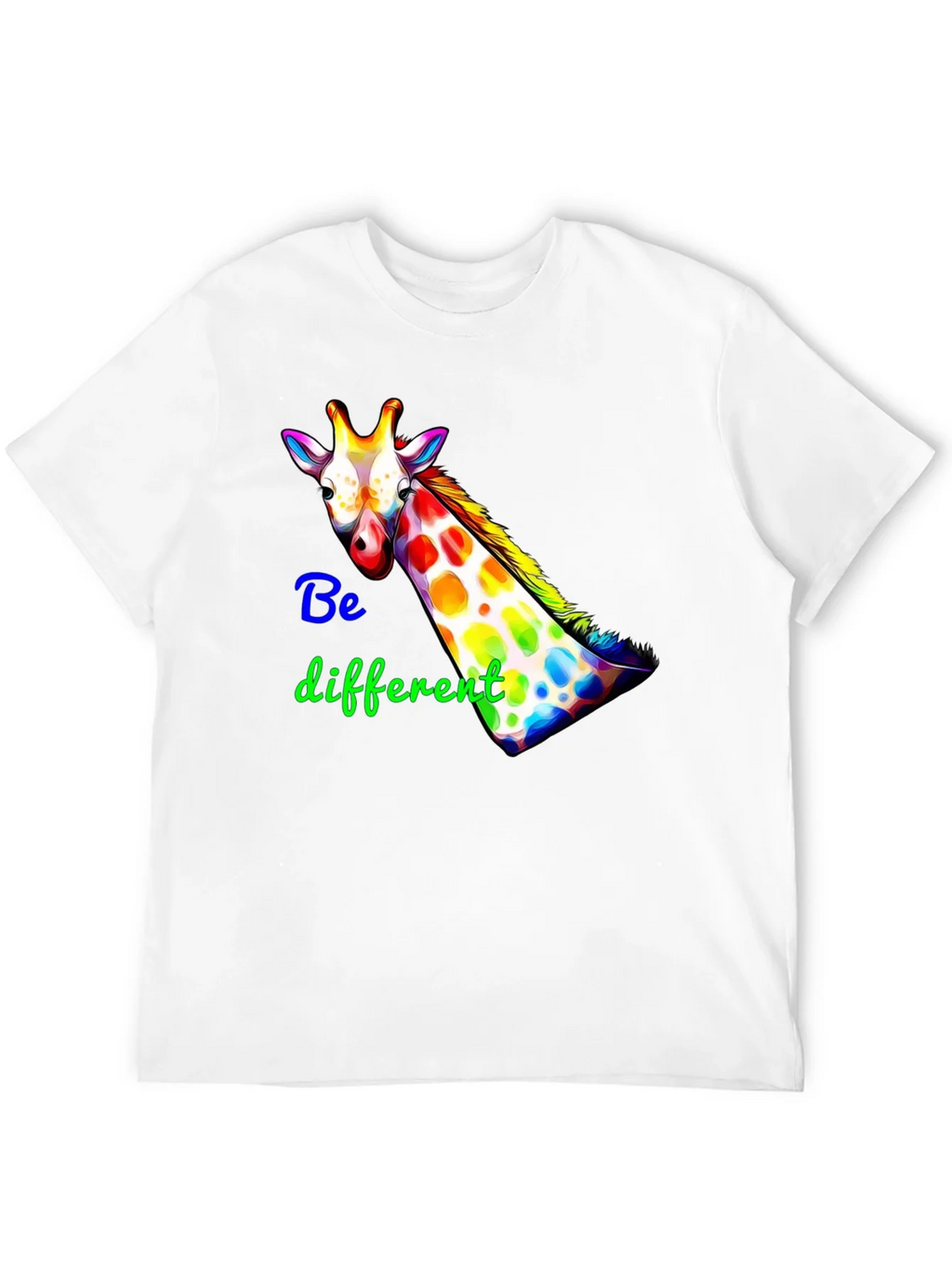 Be Different Giraffe Graphic Tee product image 11