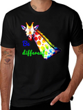Be Different Giraffe Graphic Tee product image 1