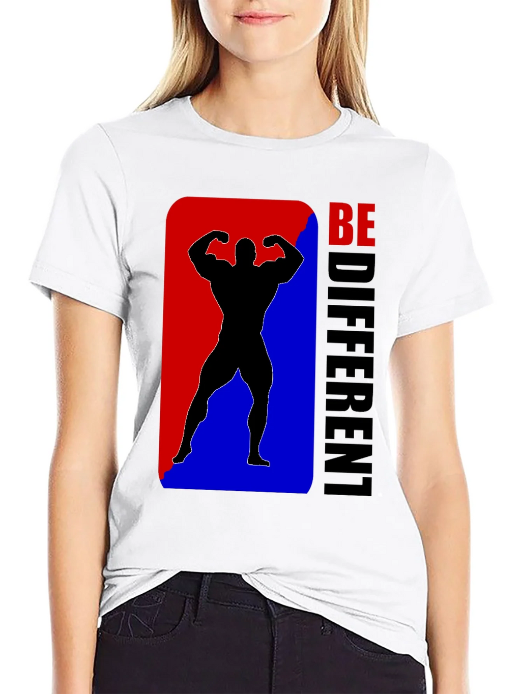 Be Different Bodybuilder Graphic Tee product image 8