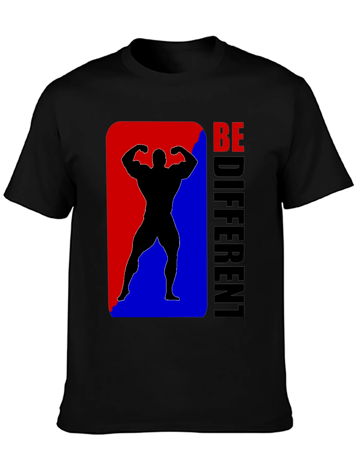 Be Different Bodybuilder Graphic Tee product image 3