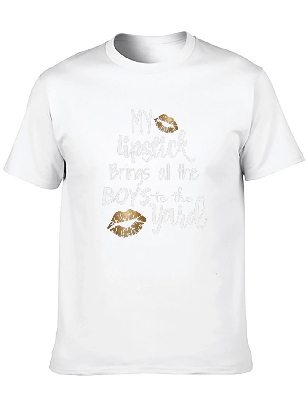 Lipstick Brings All the Boys T-Shirt product image 9