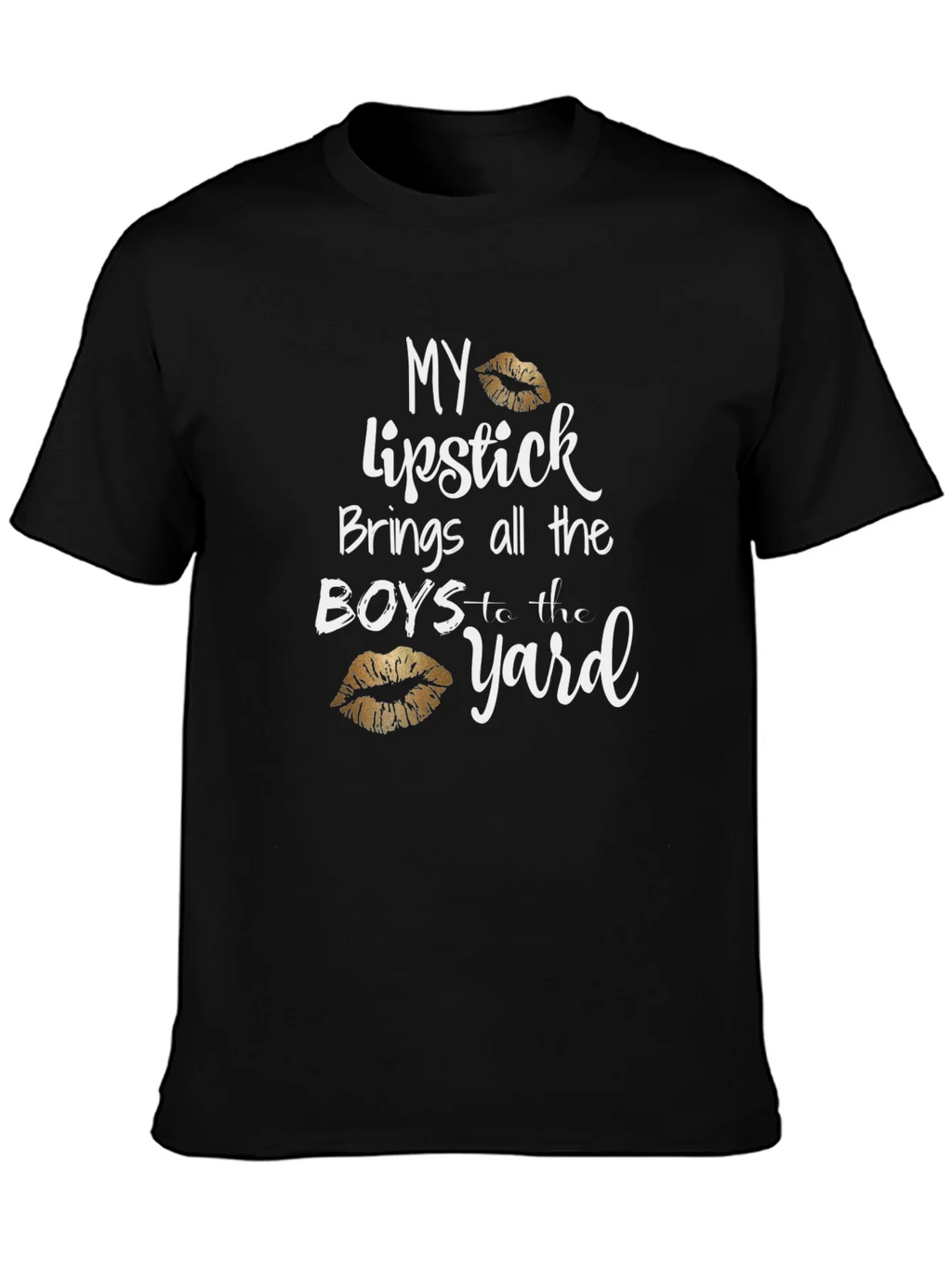Lipstick Brings All the Boys T-Shirt product image 3