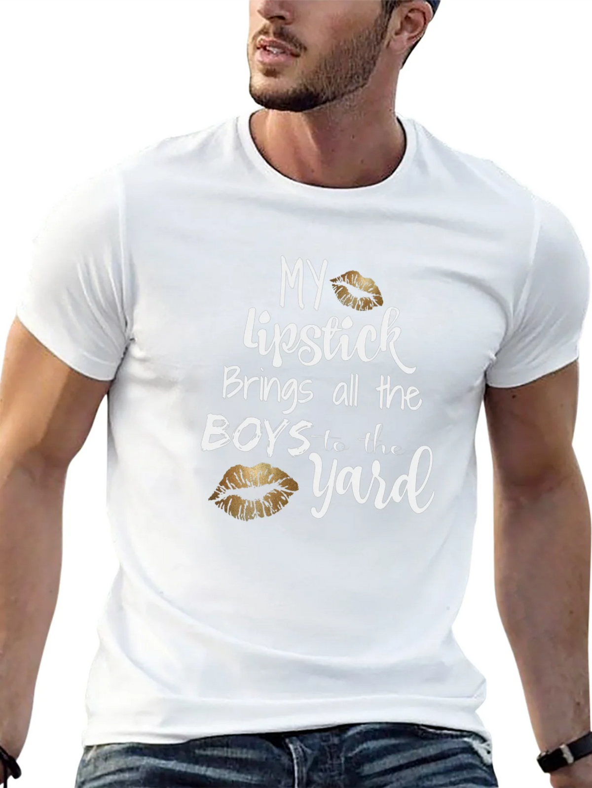 Lipstick Brings All the Boys T-Shirt product image 12