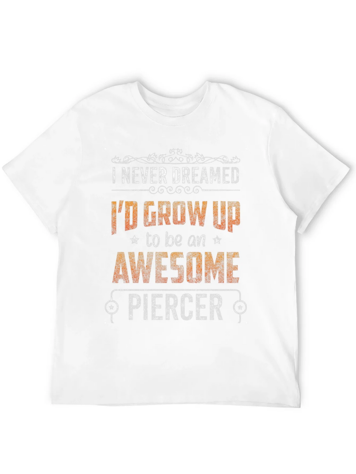 Awesome Piercer Graphic Tee - Funny Job Pride T-Shirt product image 11