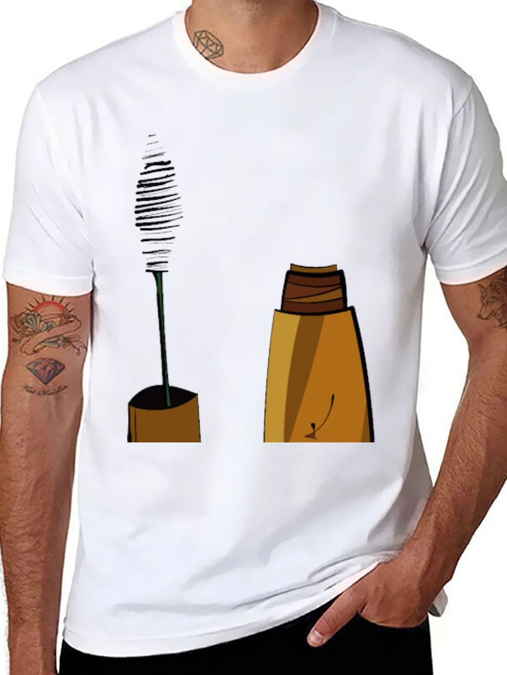 Mascara Graphic Tee - Beauty Lover Fashion product image 7