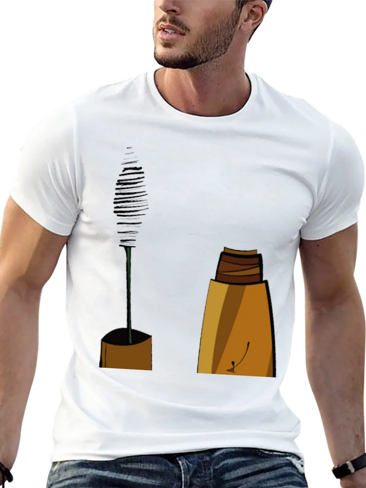 Mascara Graphic Tee - Beauty Lover Fashion product image 12