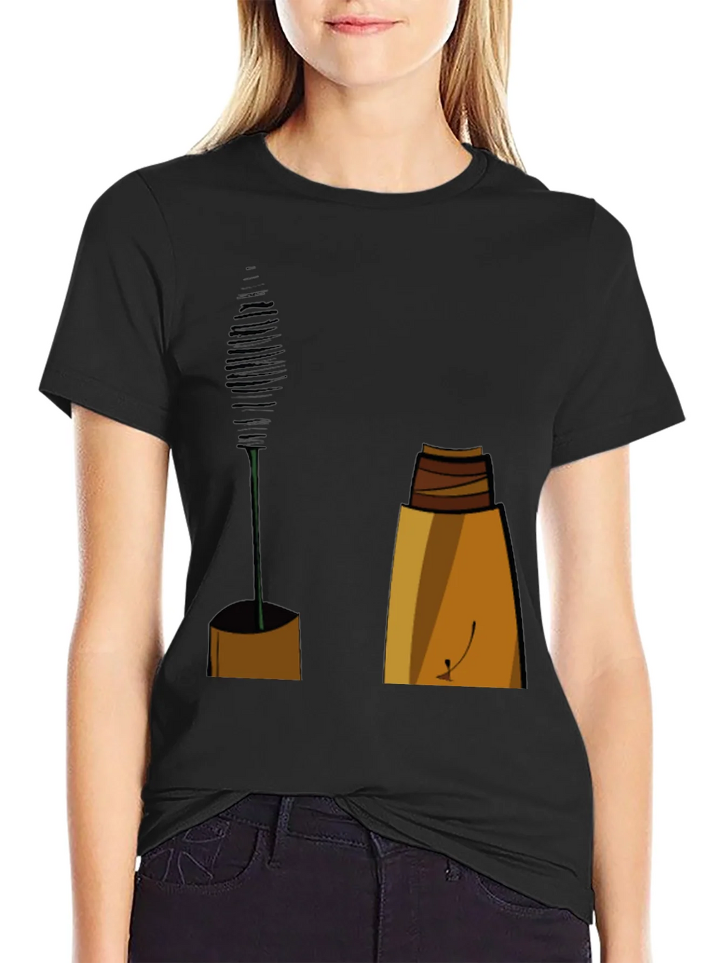 Mascara Graphic Tee - Beauty Lover Fashion product image 2