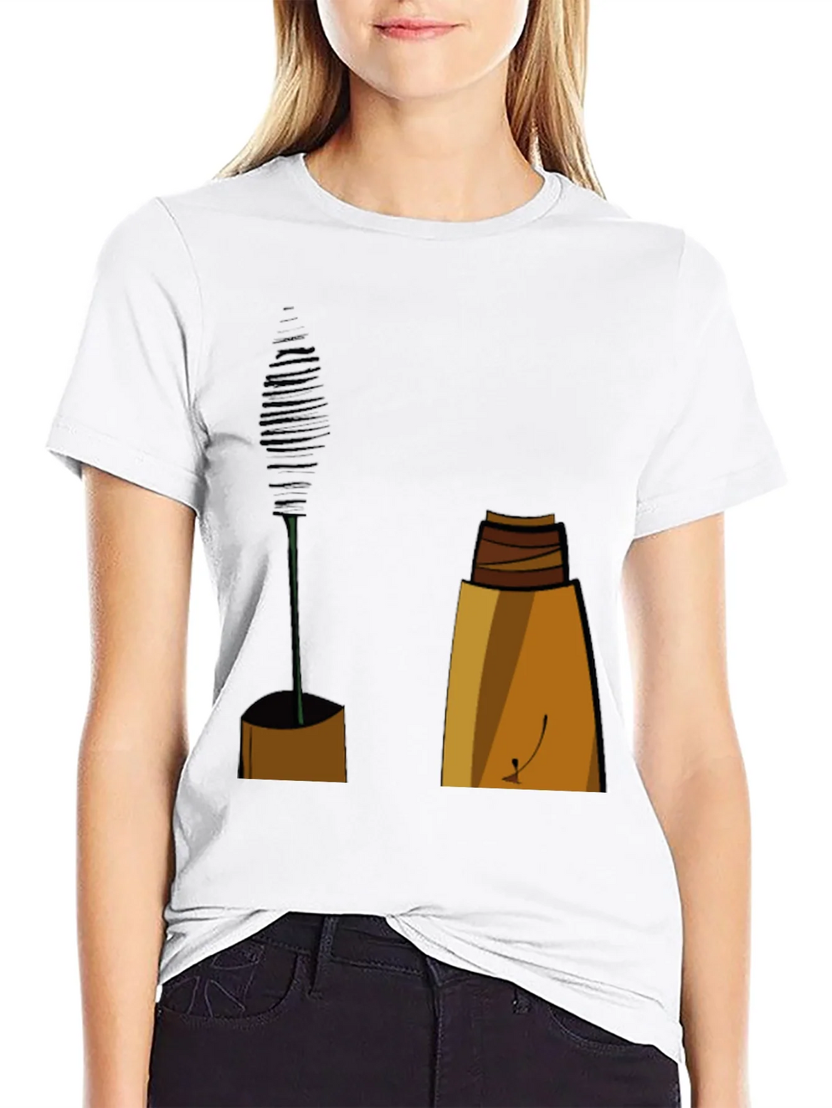 Mascara Graphic Tee - Beauty Lover Fashion product image 8