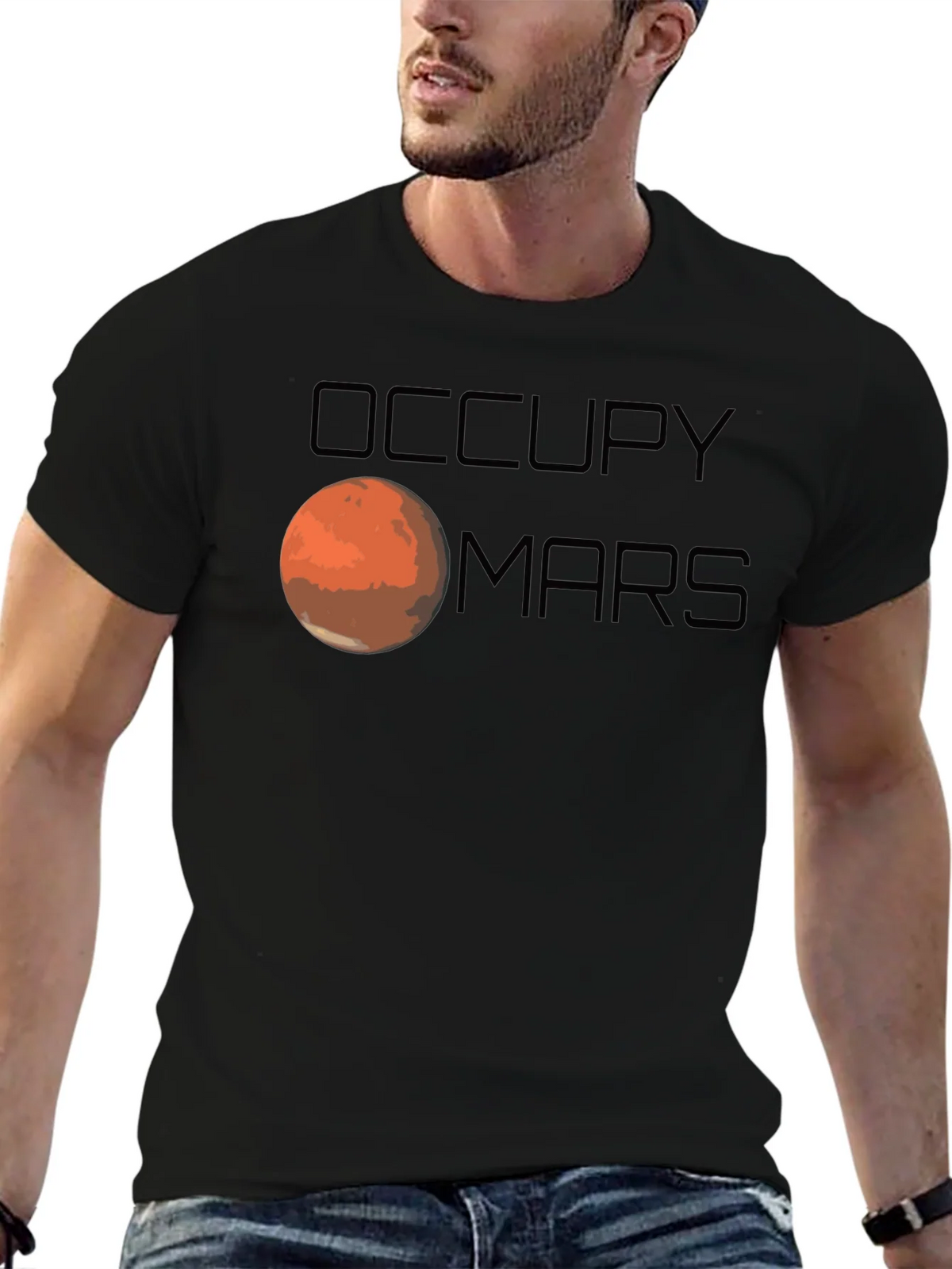 Occupy Mars Graphic T-Shirt product image 6