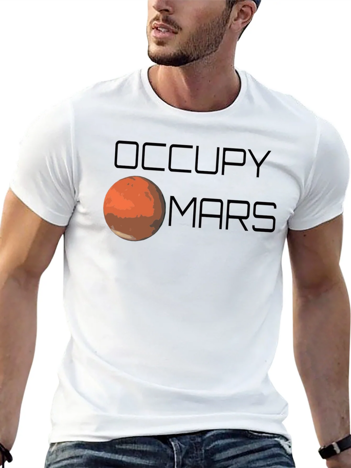 Occupy Mars Graphic T-Shirt product image 12