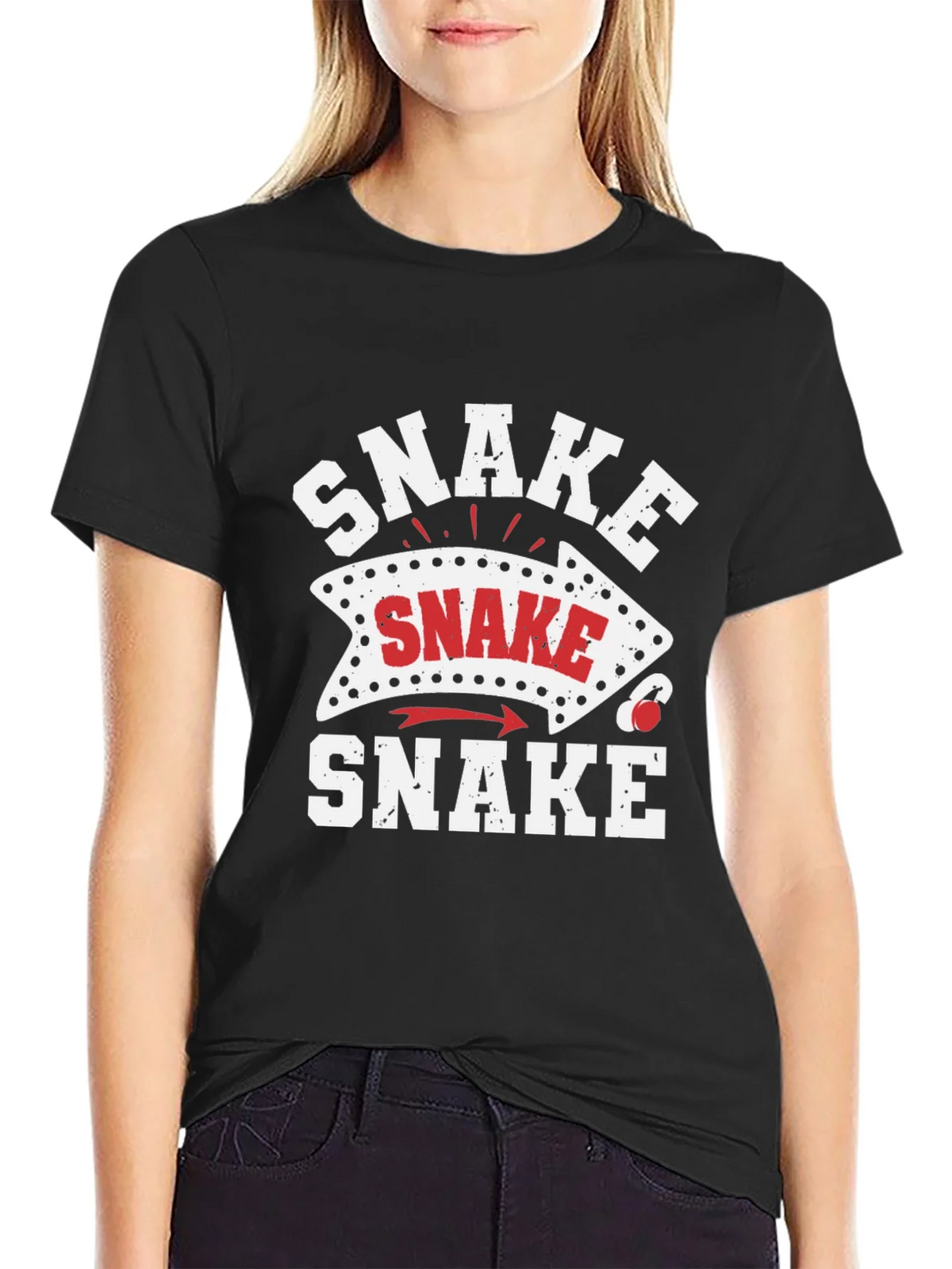 Snake Arrow Novelty Graphic T-Shirt product image 2
