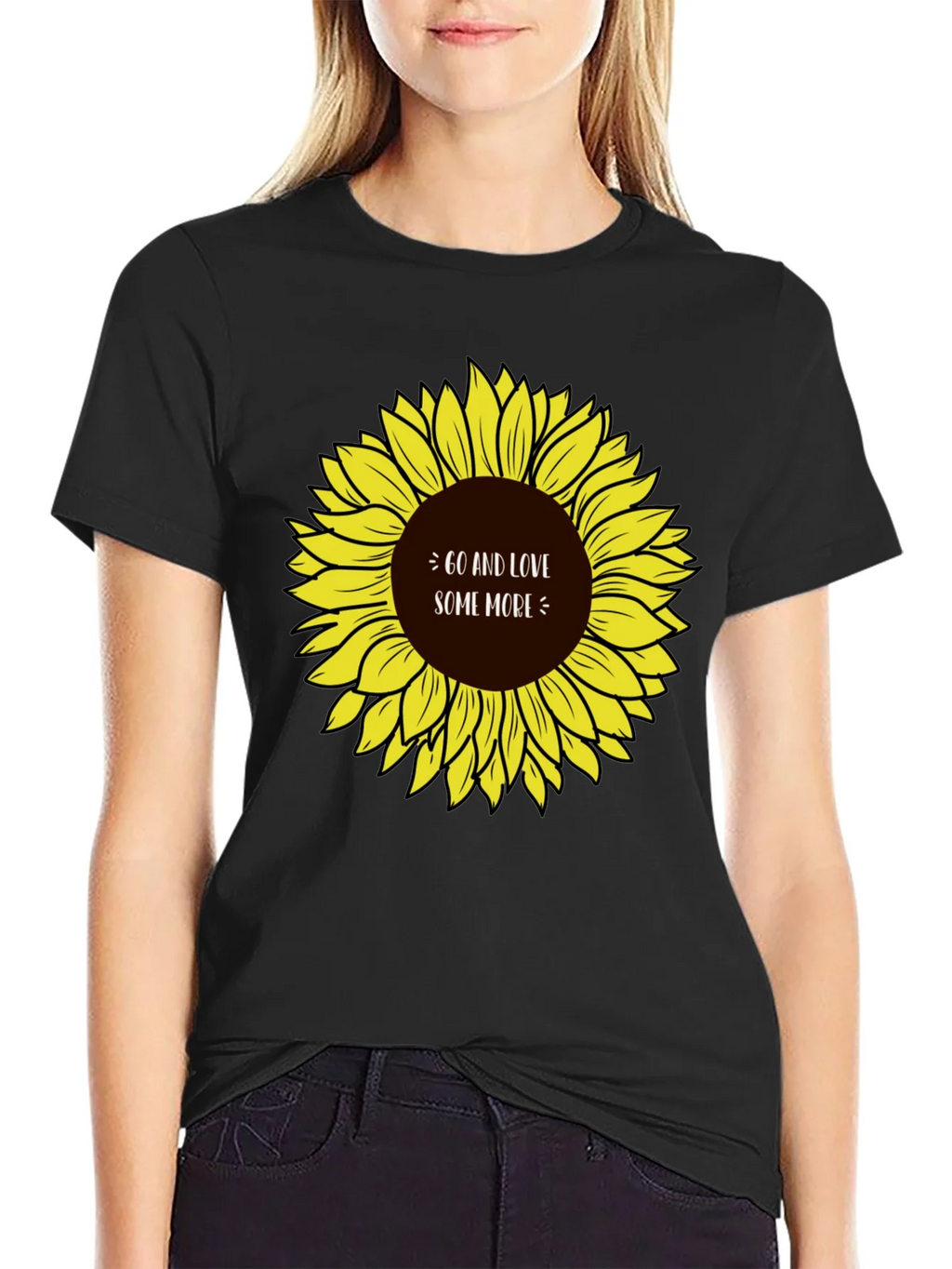 Go and Love Some More Sunflower Graphic Tee product image 2