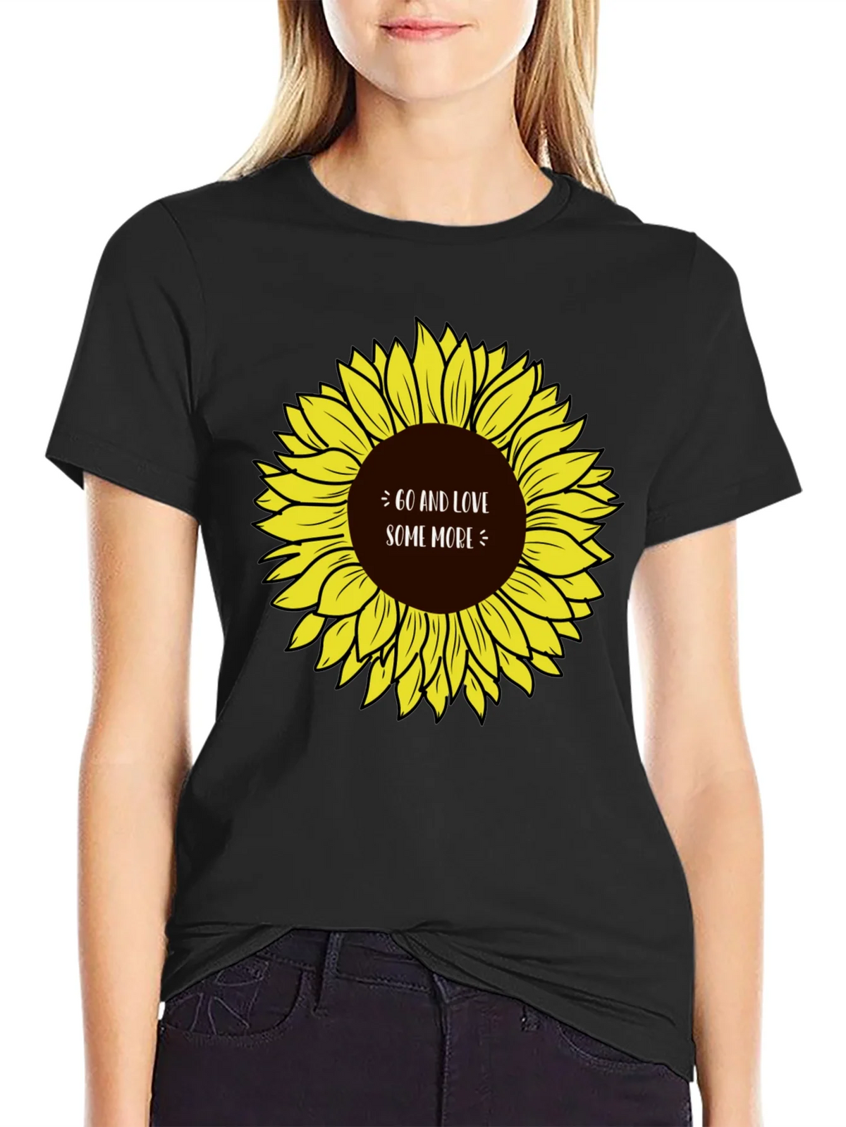 Go and Love Some More Sunflower Graphic Tee product image 2