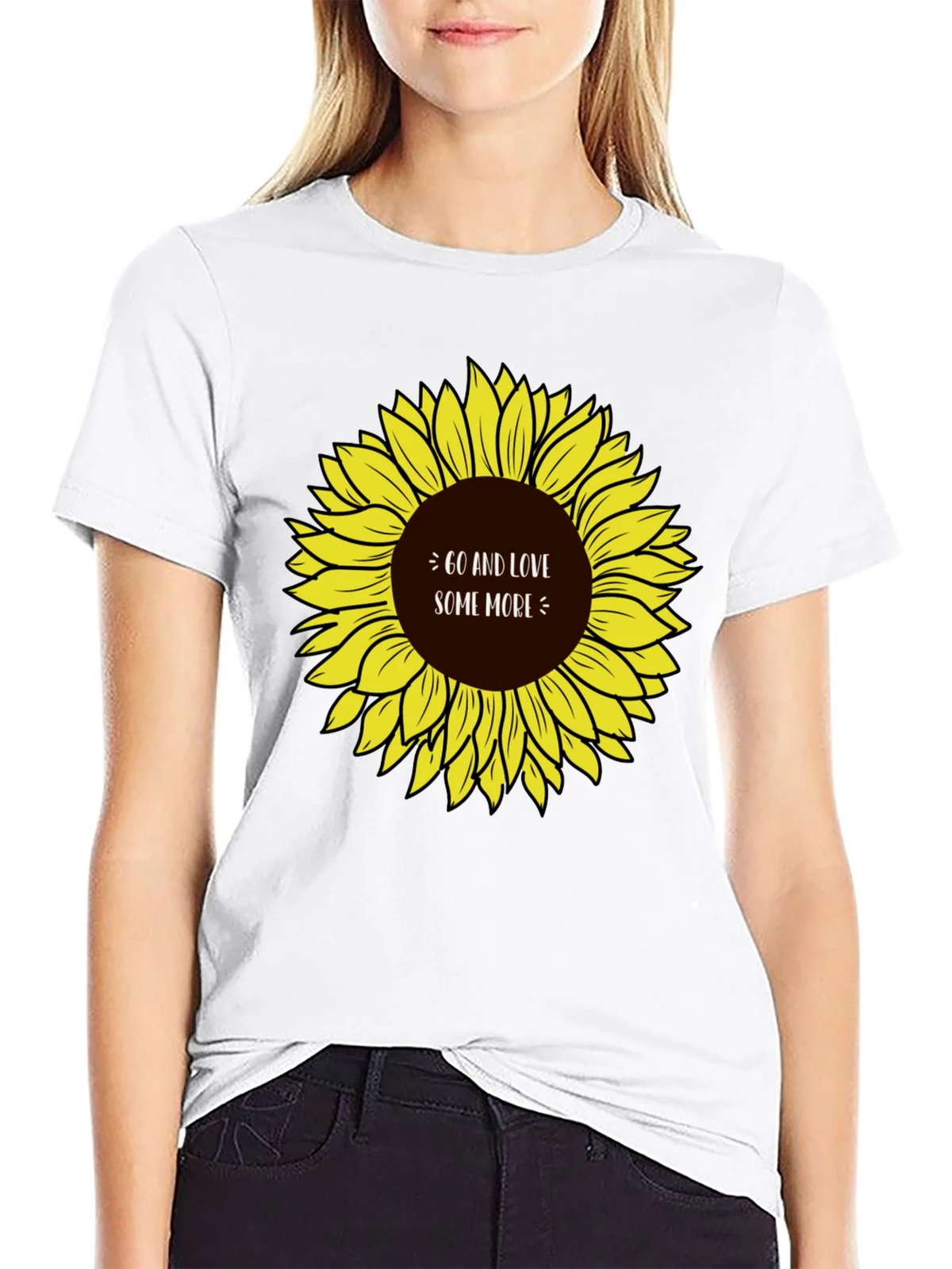 Go and Love Some More Sunflower Graphic Tee product image 8