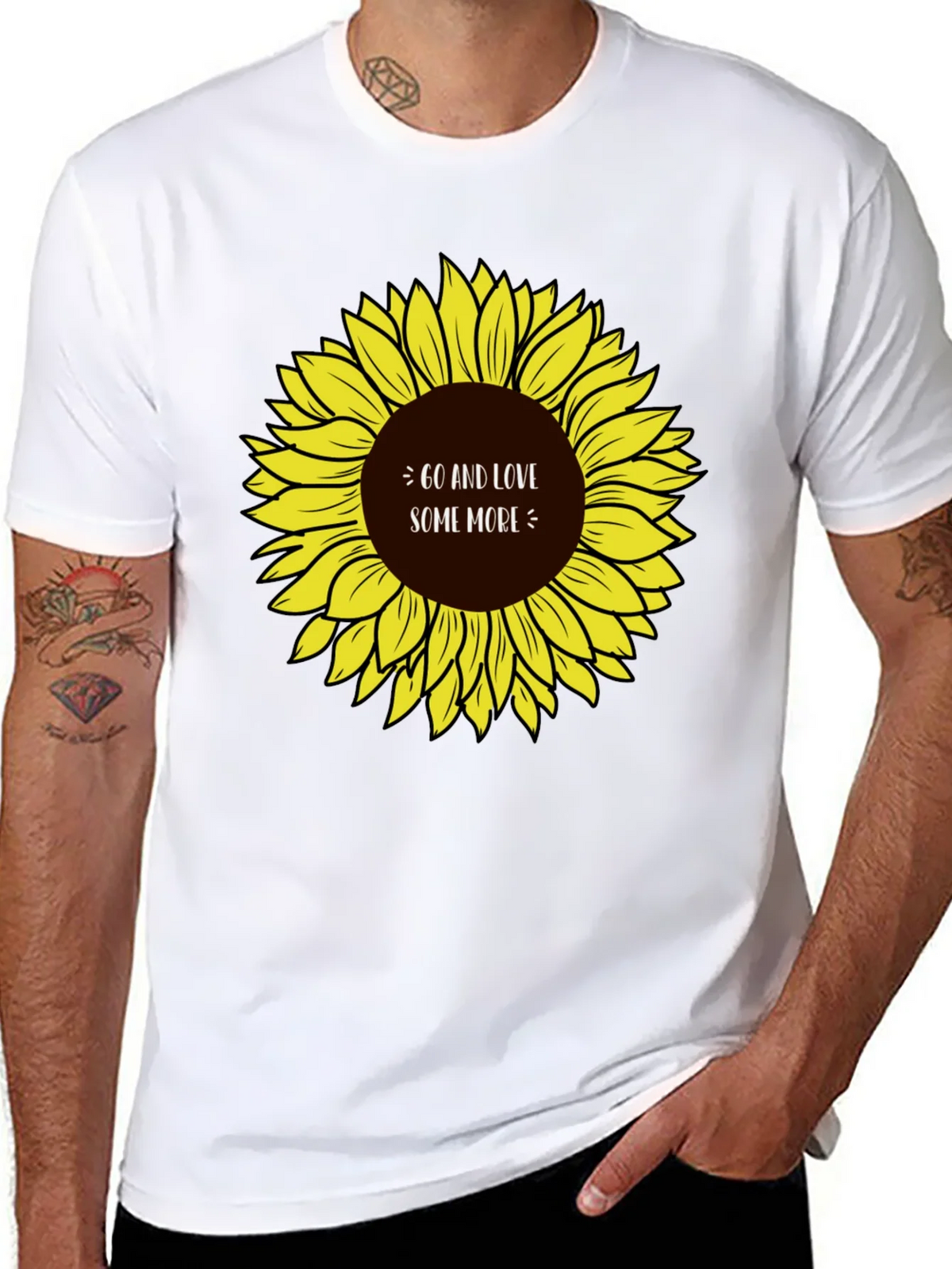 Go and Love Some More Sunflower Graphic Tee product image 7