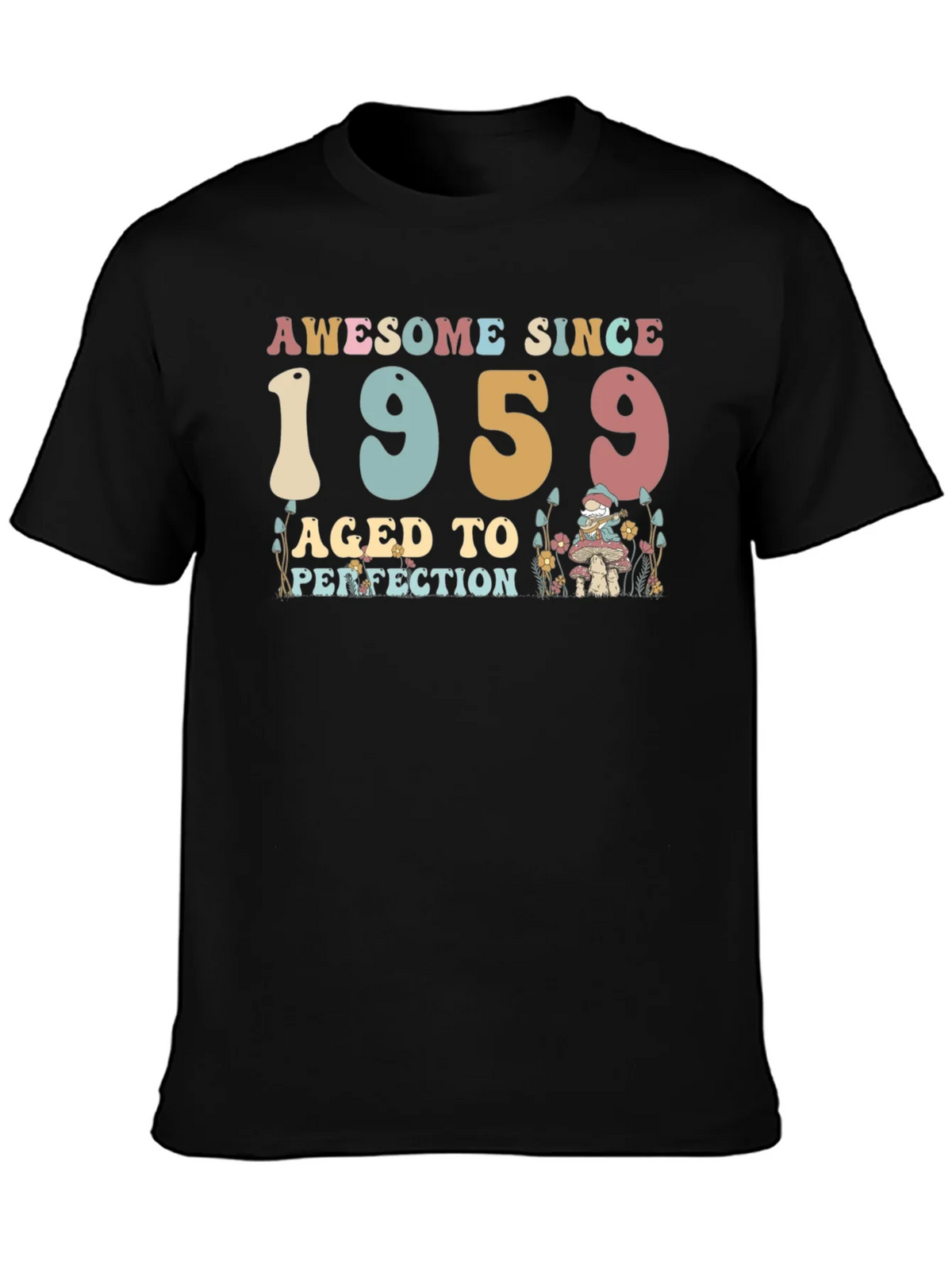 Awesome Since 1959 Aged to Perfection T-Shirt product image 3