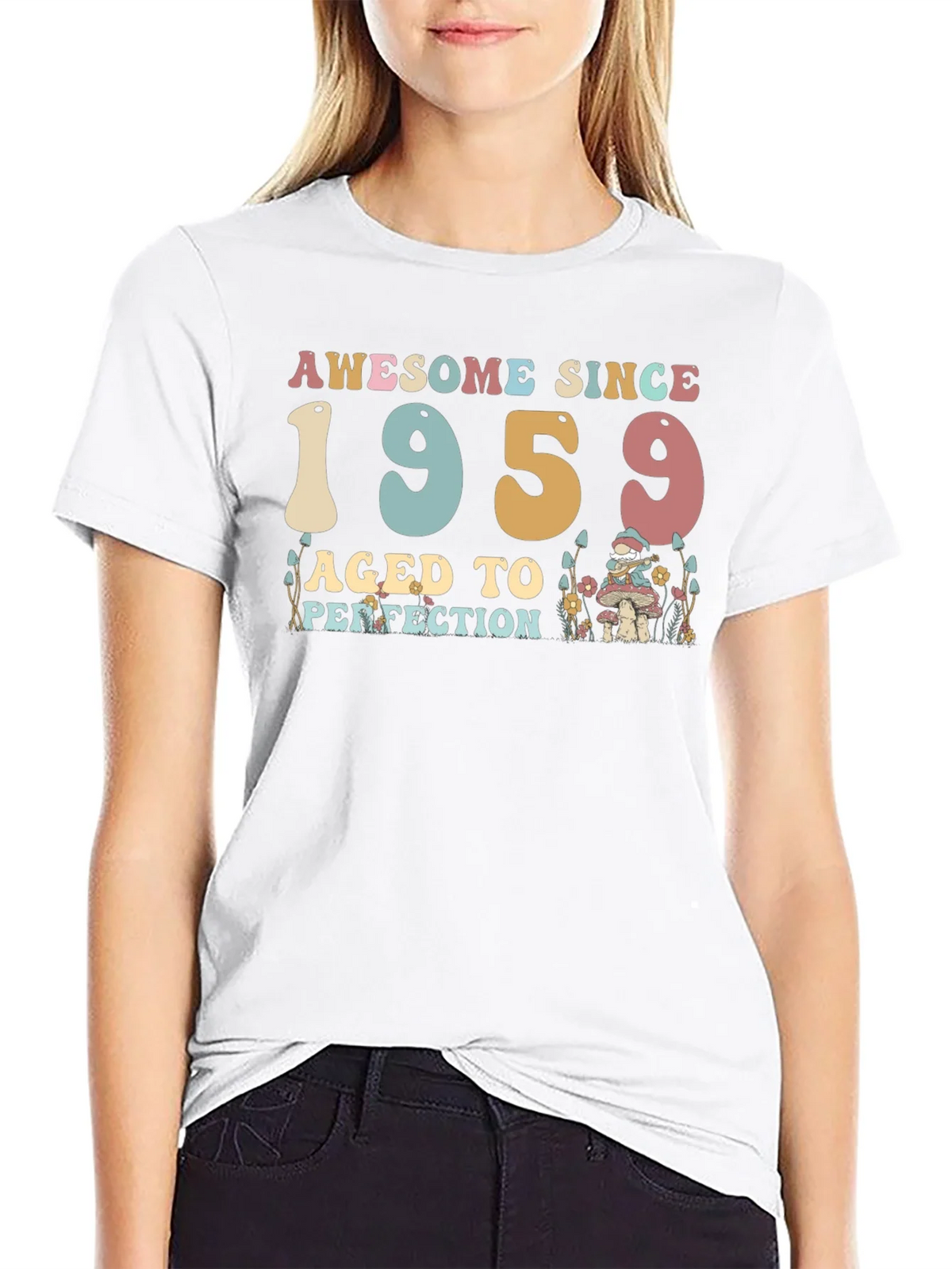 Awesome Since 1959 Aged to Perfection T-Shirt product image 8