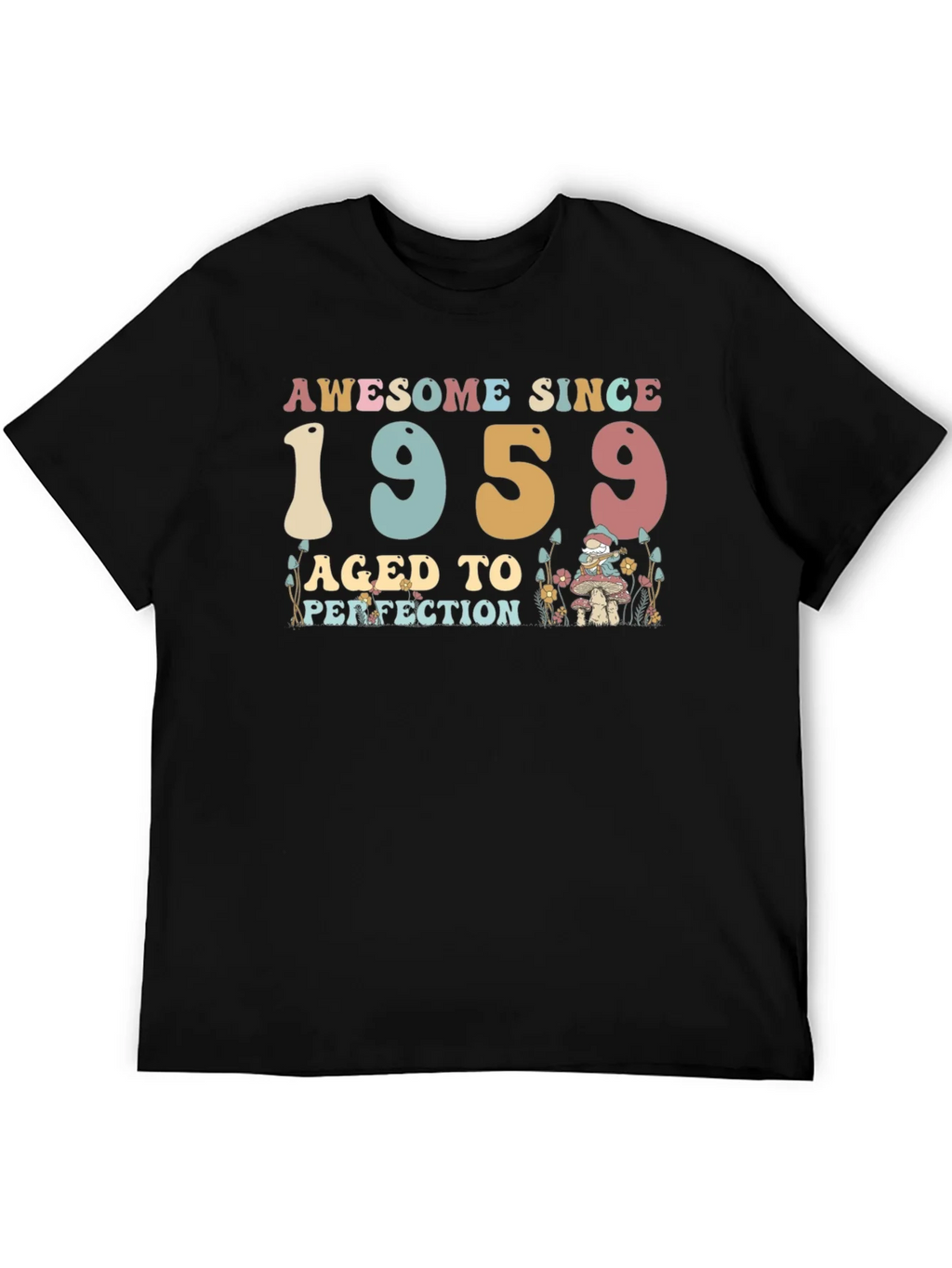 Awesome Since 1959 Aged to Perfection T-Shirt product image 5