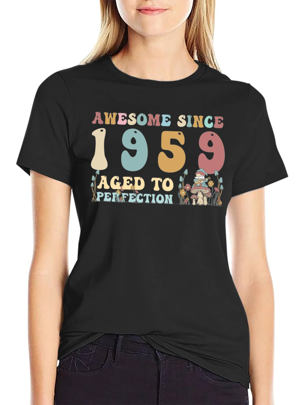Awesome Since 1959 Aged to Perfection T-Shirt product image 2