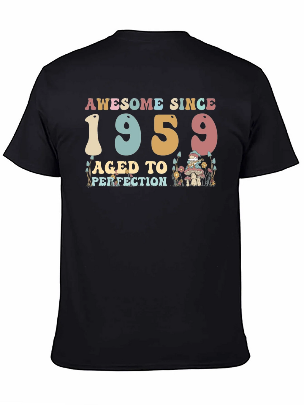 Awesome Since 1959 Aged to Perfection T-Shirt product image 4