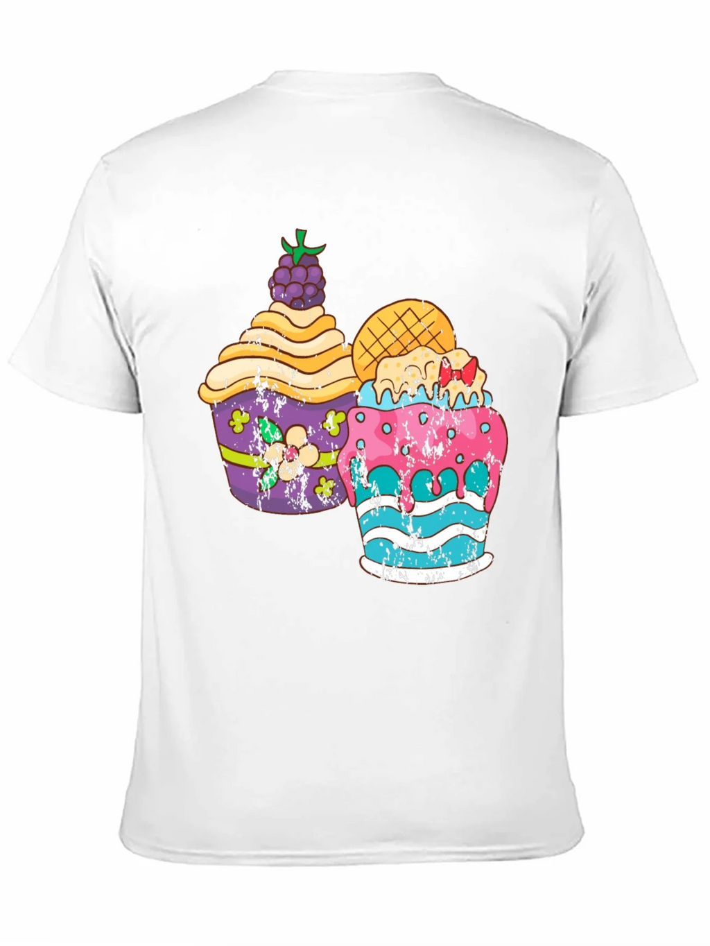 Fun Cupcake Graphic Tee - Black product image 10