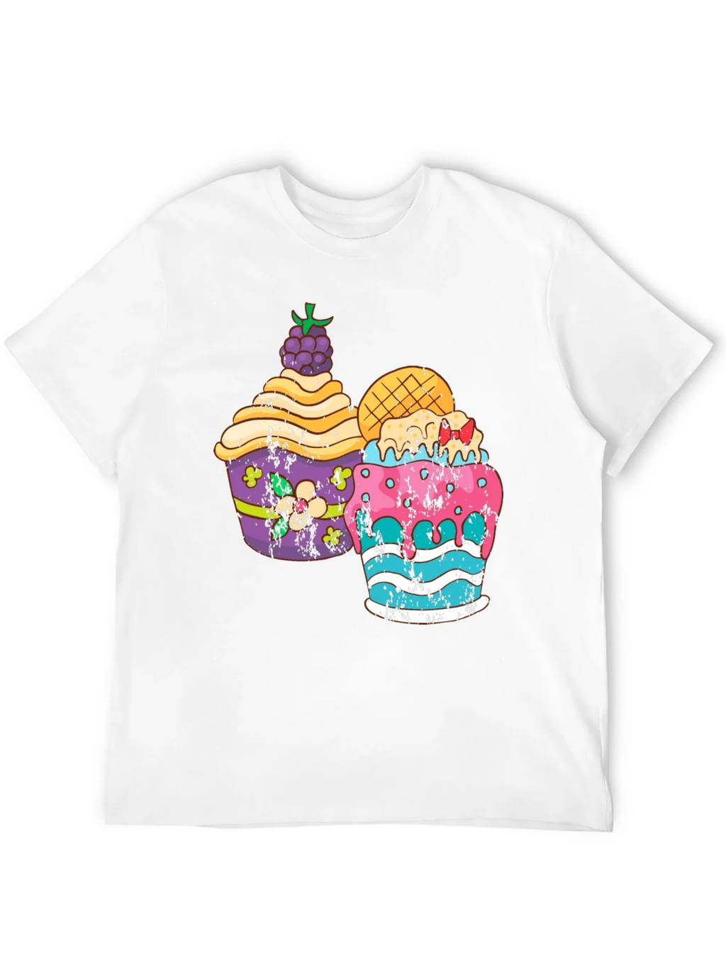 Fun Cupcake Graphic Tee - Black product image 11