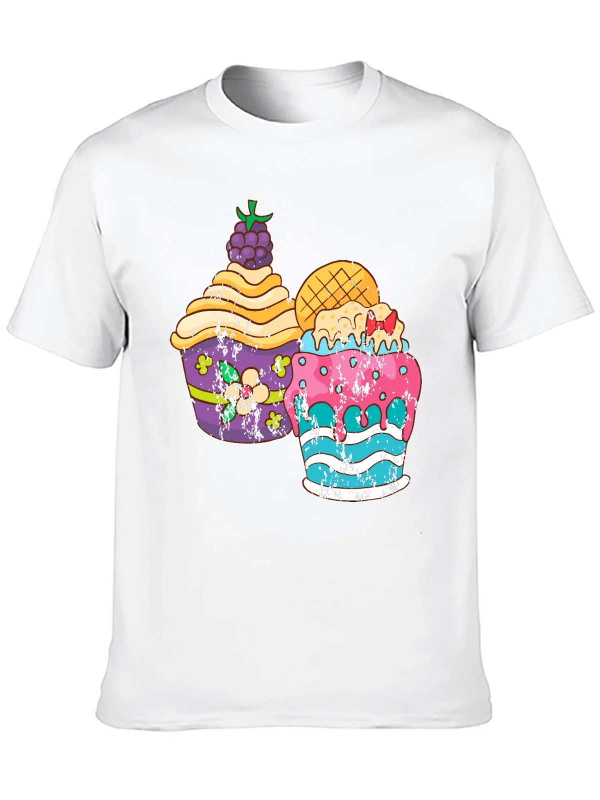 Fun Cupcake Graphic Tee - Black product image 9