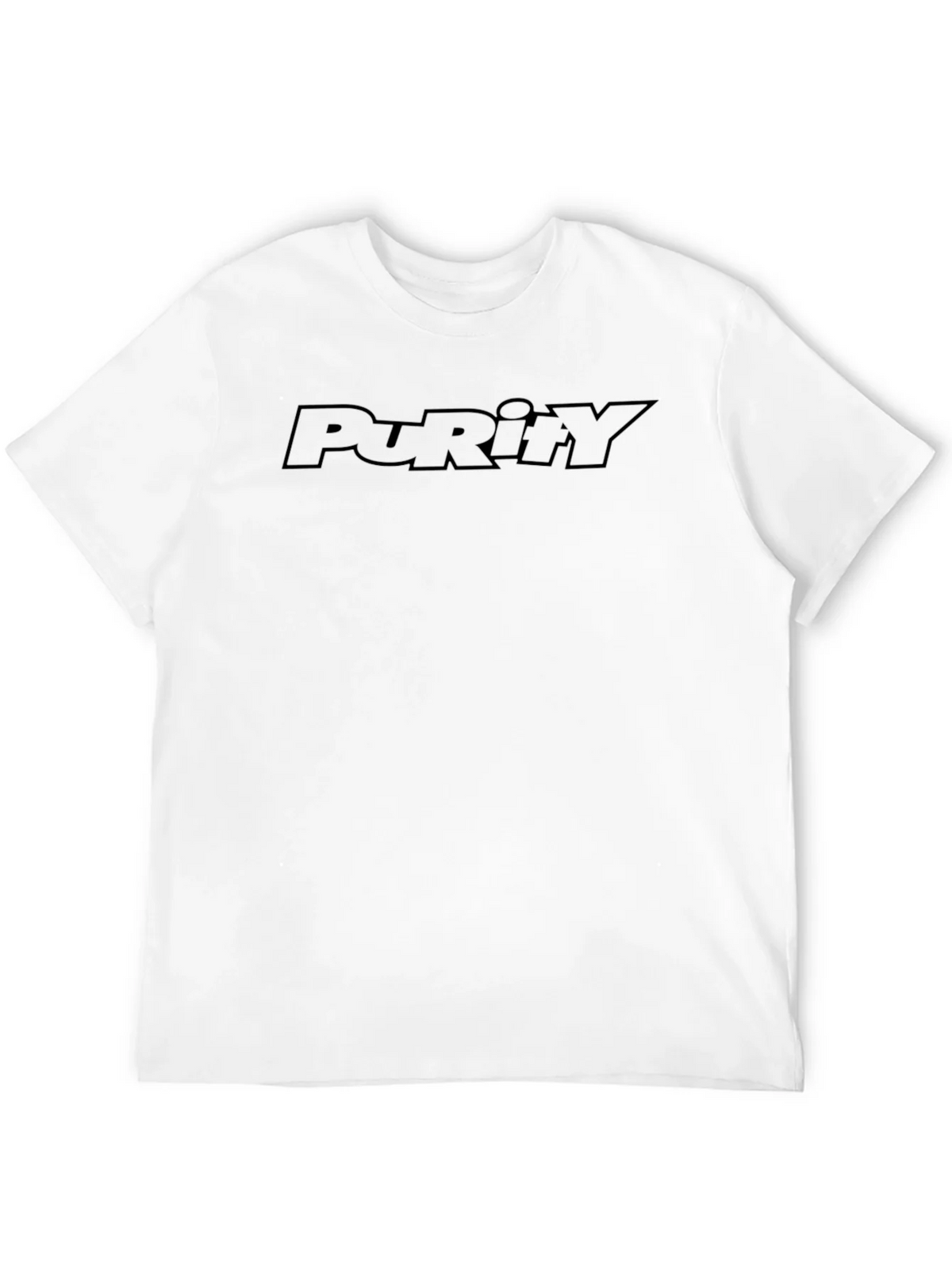 Purity Black T-Shirt - Modern Graphic Tee product image 10