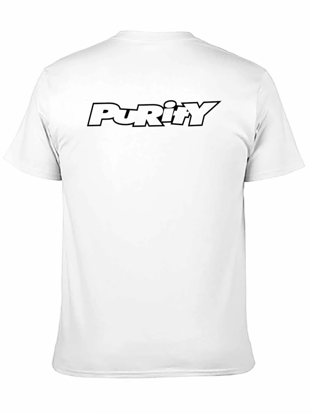 Purity Black T-Shirt - Modern Graphic Tee product image 9